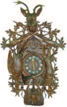 German Black Forest cuckoo clock, ca. 1890. — Antique Clocks Price Guide
