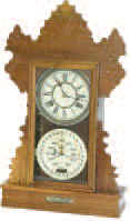 Charles W. Feishtinger Calendar Clock, ca. 1890. — Antique Clocks Price Guide