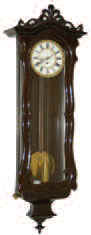 Serpentine Viennese Regulator, ca 1870. — Antique Clocks Price Guide