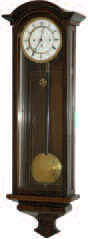 Austrian Biedermeier, 1 weight, 3 train, ca 1850. — Antique Clocks Price Guide