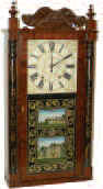 Jerome and Darrow, Bristol, Conn. mantel clock, ca 1828-1833. — Antique Clocks Price Guide