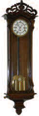 Viennese Serpentine Regulator, ca 1860. — Antique Clocks Price Guide
