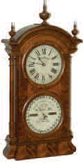 Southern Calendar Clock Co., "Fashion No. 2", ca 1876. — Antique Clocks Price Guide