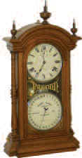 Southern Calendar Clock Co. "Fashion No. 3", ca 1877. — Antique Clocks Price Guide
