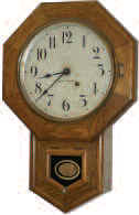 Seth Thomas, "10 Inch Drop Octagon", ca 1912. — Antique Clocks Price Guide