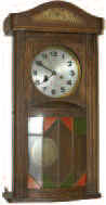 French box clock — Antique Clocks Price Guide
