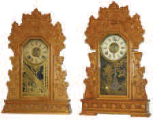 Wm. L. Gilbert Clock Co. "Concord No. 3", (per the label) ca1895. — Antique Clocks Price Guide