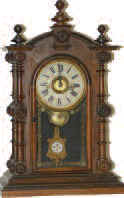 Welch, Spring and Co. Eight Day Patti. V.P., ca 1885. — Antique Clocks Price Guide