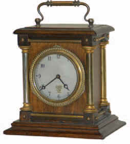Smiths Clock Co. London, wood carriage clock. — Antique Clocks Price Guide