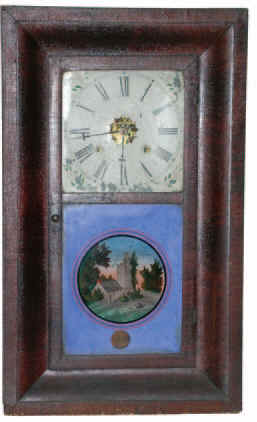 Waterbury Clock Co. shelf clock "O.G. Weight," ca. 1891. — Antique Clocks Price Guide