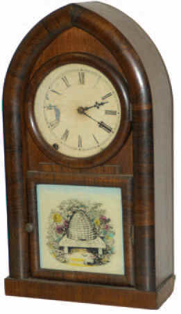 New Haven Clock Co. "Round Gothic", Ca 1885 — Antique Clocks Price Guide