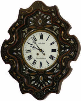 French Picture Frame clock, ca 1870. — Antique Clocks Price Guide