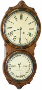 Seth Thomas Clock Co., hanging "Office Calendar No. 7", ca. 1884. — Antique Clocks Price Guide