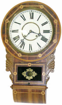 Waterbury Clock co., "English Drop No. 3", ca. 1893. — Antique Clocks Price Guide