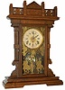 Franklin-Morse Calendar clock manufactured by the E. N. Welch Manufacturing Company of Forestville, Conn.