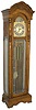 Colonial Tall Clock with a cable weight driven movement, 8 day, triple chime. It plays Westminster, Whittington, and Winchester chimes.