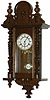 German miniature RA only 26 inches high. The mahogany case is old, has been refinished top to bottom, clean as a pin and very attractive.