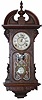 Gilbert Clock Co. hanging clock "Shield". Ca. 1881.