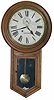 Waterbury Clock Co. hanging clock "Admiral", ca. 1906.