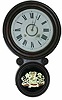 E. Ingraham wall clock "Ionic", ca. 1880.