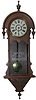 E.N. Welch hanging clock, ca. 1890.