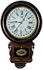 Ansonia Copper and Brass Co. wall calendar clock "Drop Extra Calendar", ca. 1883.