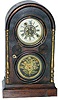 E. Ingraham shelf clock "Small Venetian", ca. 1880.