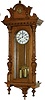 Gustav Becker Vienna Regulator, about half size of normal.