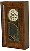 New Haven mantle clock, "O.O.G. Extra V.P. (Weight)", ca 1881.