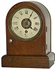 Seth Thomas miniature shelf clock, "Cabinet", ca 1863.