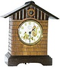 Junghans Mantle Cuckoo Clock, ca. 1900.