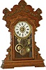 Seth Thomas mantle clock, "Metal No. 6", ca 1904, and so stamped on the back of the case.