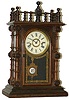 Welch, Spring and Co. "Gerster", ca 1879, one of the first clocks using the "Patti" movement.