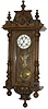 German RA with some unusual features. The 8-day movement's trademark indicates it was made by the Carl Werner Uhrenfabrik (clockfactory) but it also is marked that the movement was a prototype made by Herman Brankmann.
