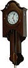 Rare Waterbury Clock Co. wall clock, no doubt one of their "Study" series, ca about 1915.