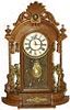 New Haven Clock Co. mirrorside, "Occidental", ca 1895.