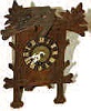 German mini cuckoo with a music box alarm.