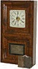 J.C. Brown and C. Goodrich, 8 day weight clock,"Ogee on Ogee", ca 1845.