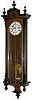 German one weight Vienna Regulator, ca 1880.