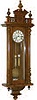 German two weight Vienna Regulator, ca 1880.