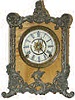 F. Kroeber shelf clock, "Iowa", ca 1890.