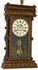 Wm. L. Gilbert Clock Co. extra large mantle clock, "Long Branch", ca 1895.