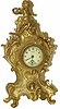 New Haven Clock Co. novelty metal cased clock, "Pavia", ca 1911.