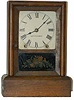 Seth Thomas "Cottage", ca 1875. 8 day movement strikes a coil gong hourly.