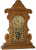 "Maple Leaf" model clock by The Arthur Pequenat Clock Co., Berlin, Canada;