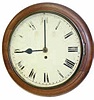 English "Gallery Wall Clock", ca. 1890.