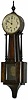 E. Ingraham banjo clock, the "Nile" ca early 1900's.
