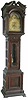 Waterbury Clock Company, "Hall Clock No. 72", ca. 1906.