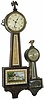 Two New Haven banjo clocks.