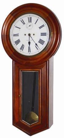 New Haven Clock Co. thirty day regulator that they named, "No. 1 Timepiece Regulator", ca 1886. — Antique Clocks Price Guide